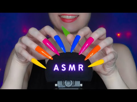 ASMR Mic Scratching - Brain Scratching with 50 DIFFERENT MICS🎤 Covers & Nails 💙 No Talking for Sleep