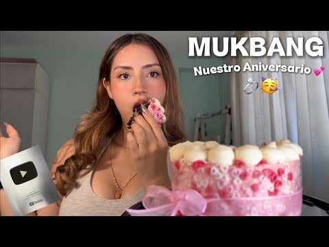 ASMR MUKBANG COMIENDO TORTA 