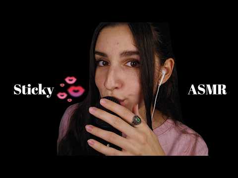 ASMR The BEST Sticky Sounds for DEEP SLEEP