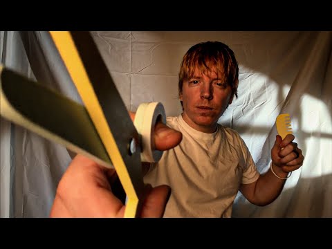 ASMR | Barber Shop Haircut With Wood Toys