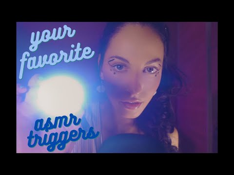 ASMR YOUR FAVORITE TRIGGERS ~4K CELEBRATION 🥂🥳💙💙