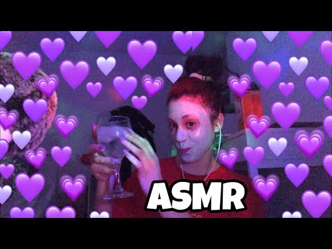 asmr| 🦋 reading poetry & face masking 🦋