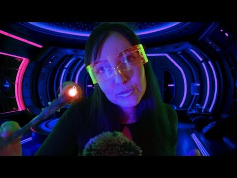ASMR Studying You 🔍 (a multidimensional creature)Sci-Fi Roleplay 