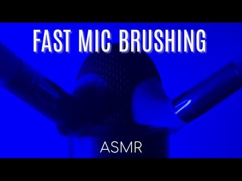 ASMR Fast Mic Brushing (No Talking)