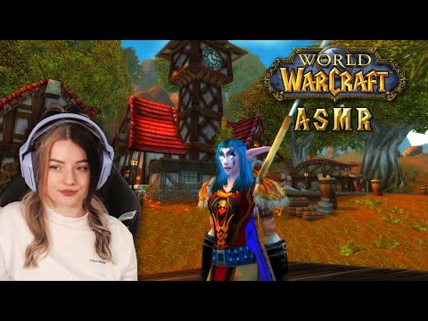 ASMR Relaxing Questing in Redridge Mountains 🍂 Classic WoW 🍂 Calm Music, Ambience, Keyboard Sounds