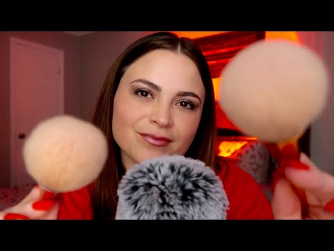 ASMR For Stress Relief | Face Brushing, Hand Movements, and Face Tracing