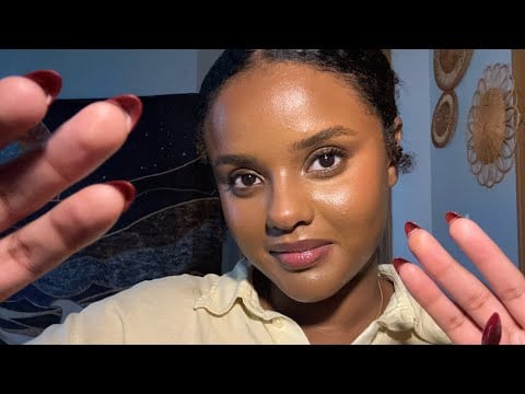 ASMR Personal Attention | Face Touching, Measuring, Eyebrow Shaving, Brushing 