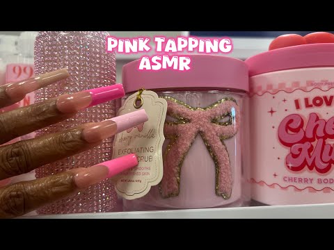 PUBLIC ASMR | Tapping & Scratching On Pink Items at Marshall’s (41 Minutes)