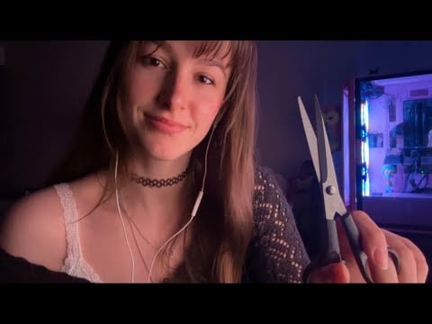 ASMR but it's edited like a preview (Upclose Doing Your Hair)