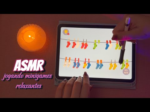 🎀 ASMR | vem jogar e relaxar comigo! ✨