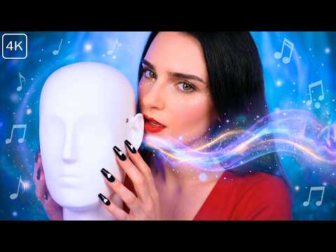 ASMR 🧜🏻‍♀️ 3D Humming IN YOUR EARS + Triggers for SLEEP 😴 Mic Scratching Tapping Massage NO TALKING