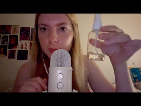 liquid sounds but they progressively become thicker (w/ grasping)