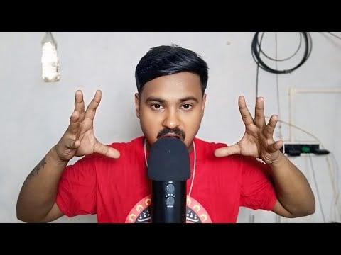 ASMR || Relaxing Mouth Sounds And Hands Movement For SLEEP