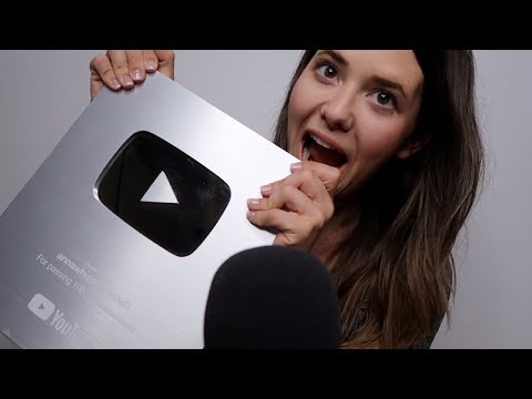 ASMR Ich esse meinen YOUTUBE PLAY BUTTON | Eating Prank in German/deutsch