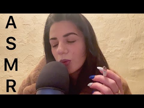 ASMR | Chewing Gum (Intense Mouth Sounds & Smoking)