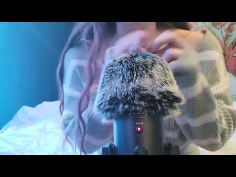 ASMR | Mic Scratching and Rubbing(With fuzzy Mic)