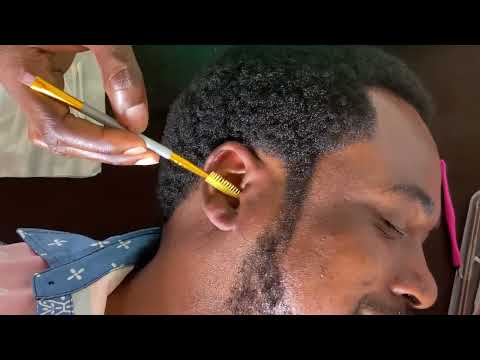 ASMR EAR PICKING, RELAXING EAR CLEANING FOR SLEEP WITH CHEWING GUM