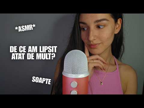 ASMR în română | Life Update🌙 Unde am dispărut?