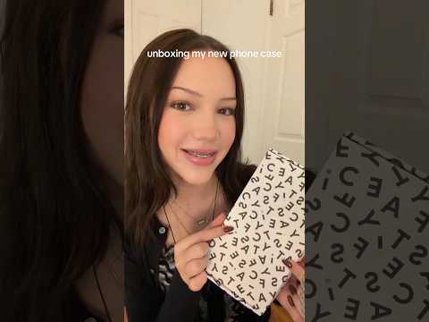 it’s so cute omg #asmr #iphone18 #casetify #unboxing #phonecase