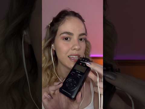 ASMR TESTANDO O MIC NOVO ☺️ #asmr #asmrsounds #asmrvideo #asmrtriggers #asmrcaseiro #asmrparadormir