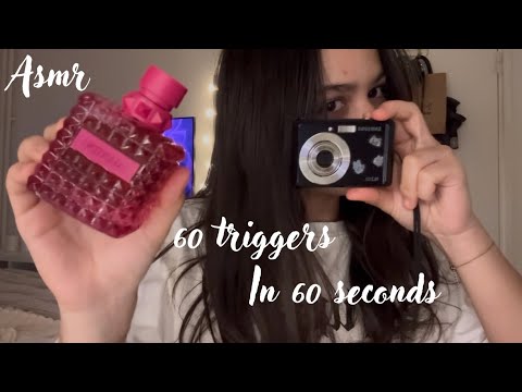 Lofi ASMR 60 triggers in 60 seconds