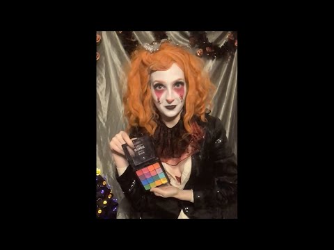 Halloween Clown Makeup - ASMR Roleplay - Lofi - Soft Spoken