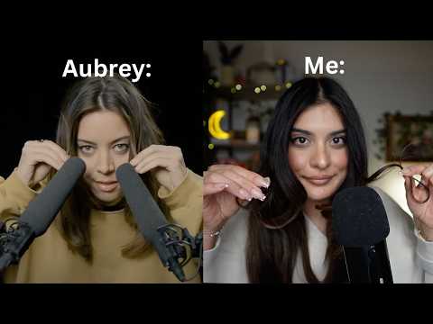 Doing ASMR like Aubrey Plaza