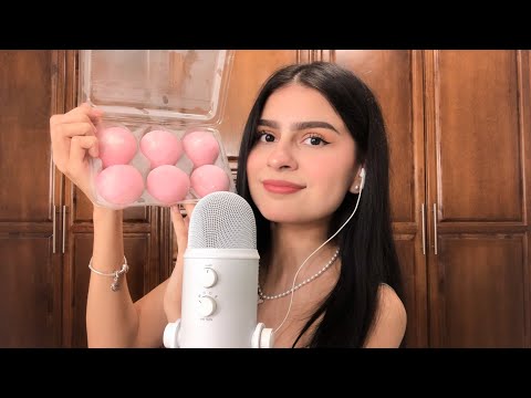 ASMR | comiendo mochi ⺌🎀 ⊹ ꕤ🍓 (mukbang???)