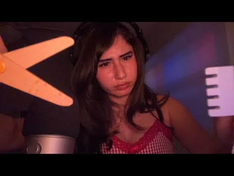 ASMR ~ Haircut but its kinda terrible ( Also you turn into 67 mason )