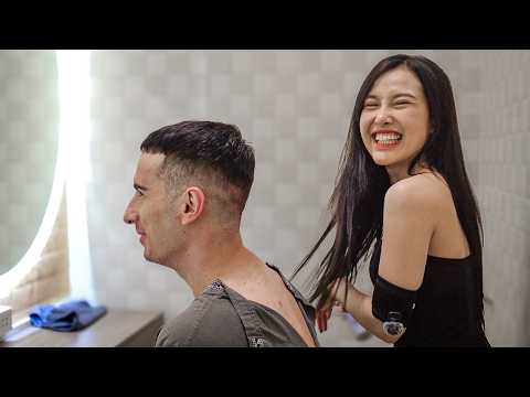 Incredible ASMR Barbershop Massage 💈 Relaxing Vietnamese Spa Treatment