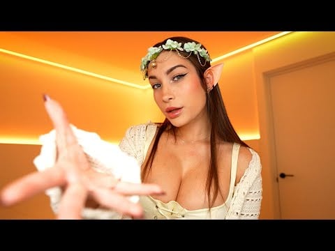 ASMR Roleplay | Elfa te cuida y te coquetea 💗