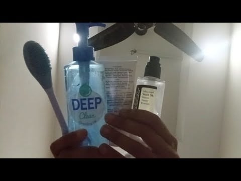 ASMR lofi doing skincare on camera directly | No talking | actual camera touching | lofi 