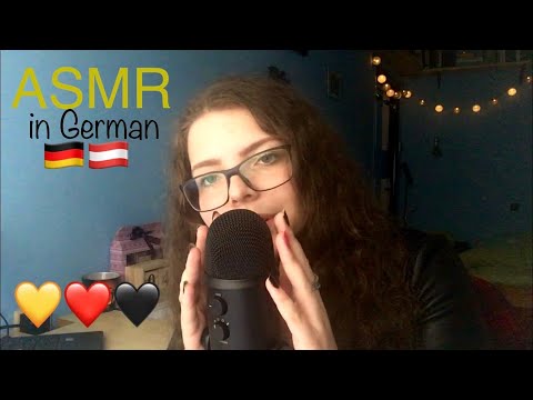 ASMR Tingly Trigger Assortment In German | Reading In German | Deutsch