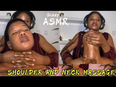 ASMR💫SHOULDER AND NECK MASSAGE 