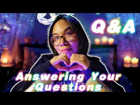 ASMR 9K Subscribers Celebration - Answering Your Questions & Doing Your Favourite Triggers 🥳