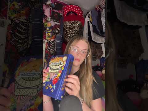 ASMR book tapping #asmr #relax #asmrsounds #scalpscratching