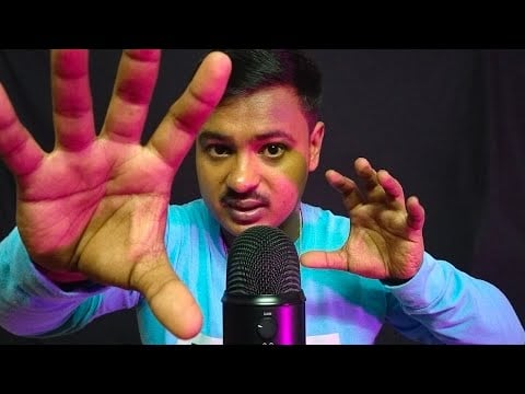 ASMR silly mouth sounds completely spit panting but soothing 