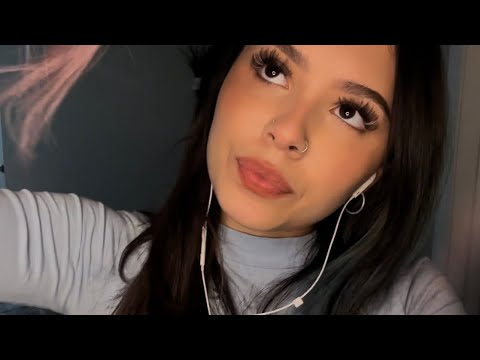 ASMR | hair brushing & flat ironing. semi inaudible 💆‍♀️💤