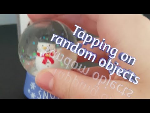 ASMR || Random tapping around the room ||