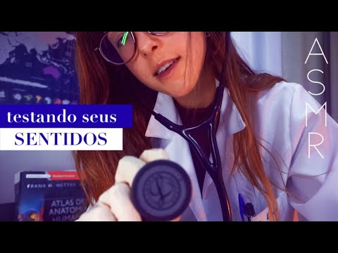 ASMR roleplay O EXAME dos NERVOS CRANIANOS mais completo que você vai ver! (sem anúncios)