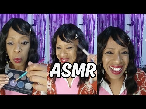 ASMR MAQUIAGEM PARA O BAILE DE GALA