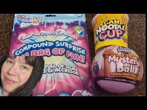 #ASMR -- Things are gonna get MESSY!  FUN ASMR ( slime .. sensory stuff )