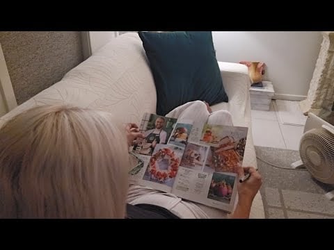 ASMR 💆‍♀️ Recipe Magazine Page Turning (no talking some writing) @LISASRELAXINGASMR-pb1gb
