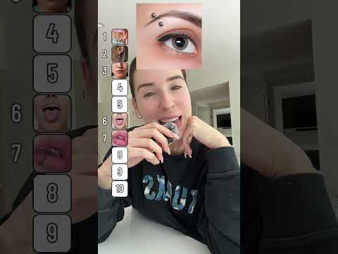 ASMR Blind Ranking Piercings