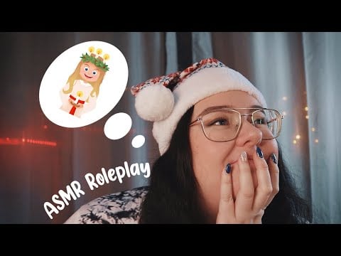ASMR 🌟 Tjejen i klassrummet som är FÖÖÖR taggad på Lucia - ROLEPLAY