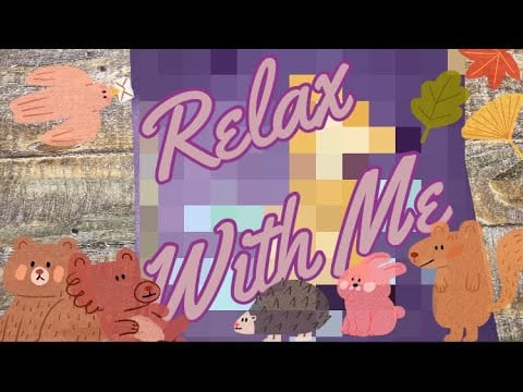 ASMR Visual & Sound Triggers: Magic Mood 🦊 Sticker Puzzle #685