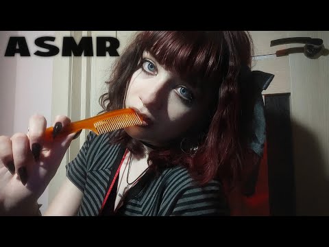 АСМР неразборчивый шепот + звуки рта🖤🪽| lo-fi asmr🫀🕸️