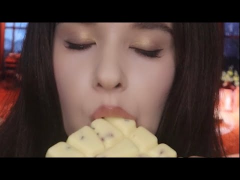 ASMR Tapping Eating Chocolate🍫 ИТИНГ ШОКОЛАДА и ТАППИНГ Mouth sounds