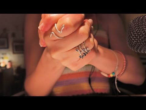 ASMR - HAND SOUNDS ONLY (WITH RINGS)
