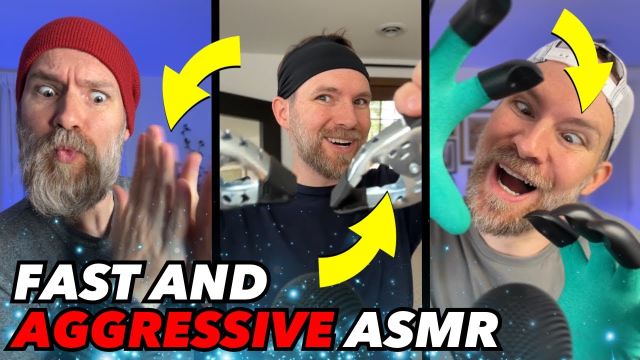 ASMR fast and AGGRESSIVE triggers for those who want a Tiktok ban